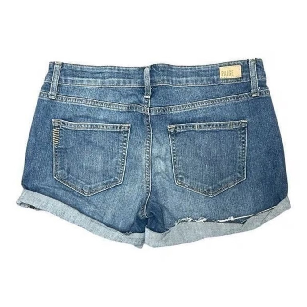 PAIGE Classic Blue Jean Shorts